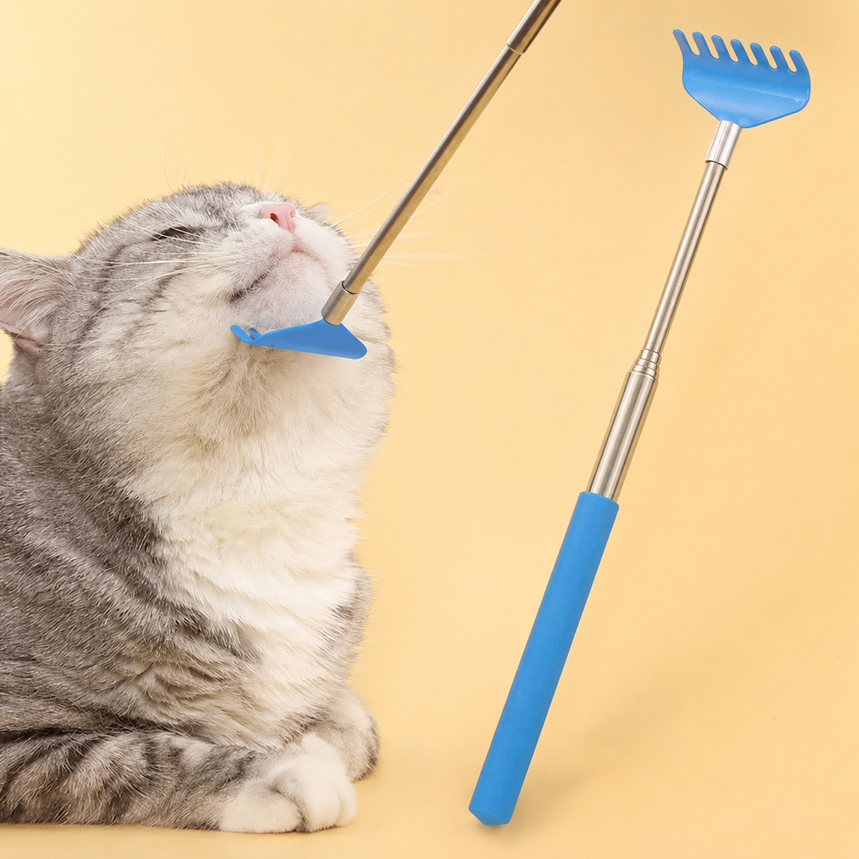 Extendable Cat Scratcher & Massage Wand